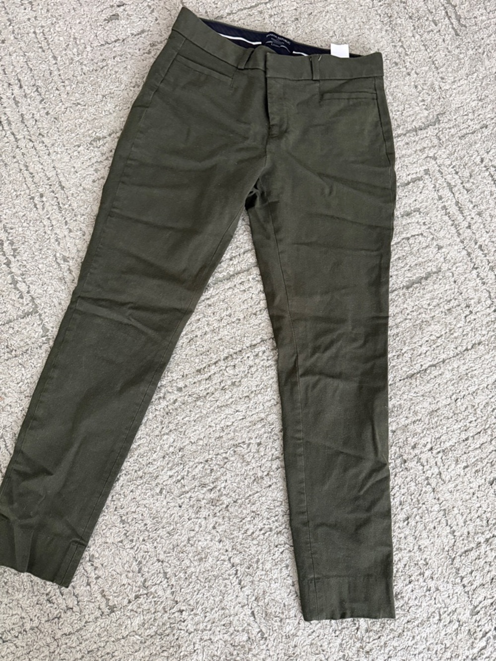 Banana Republic Olive Slim Chinos
